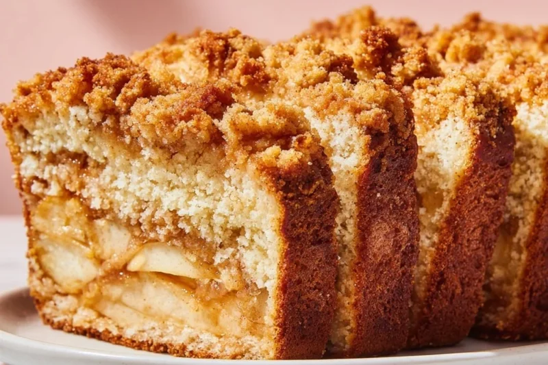 Apple Pie Bread with Streusel Topping