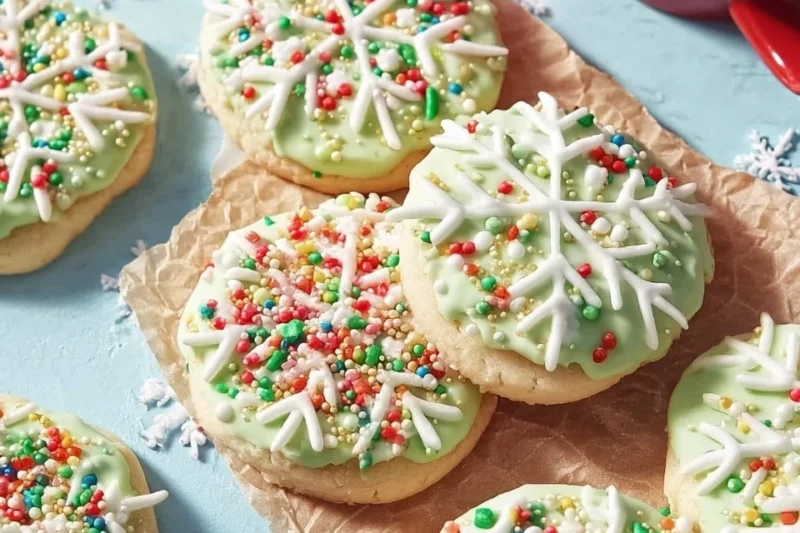 Cake Mix Christmas Cookies