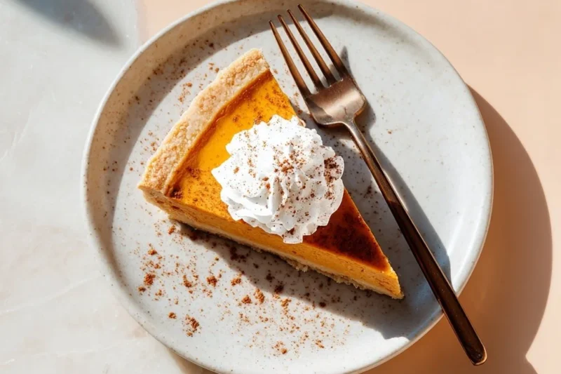 Creamy Spiced Pumpkin Pie