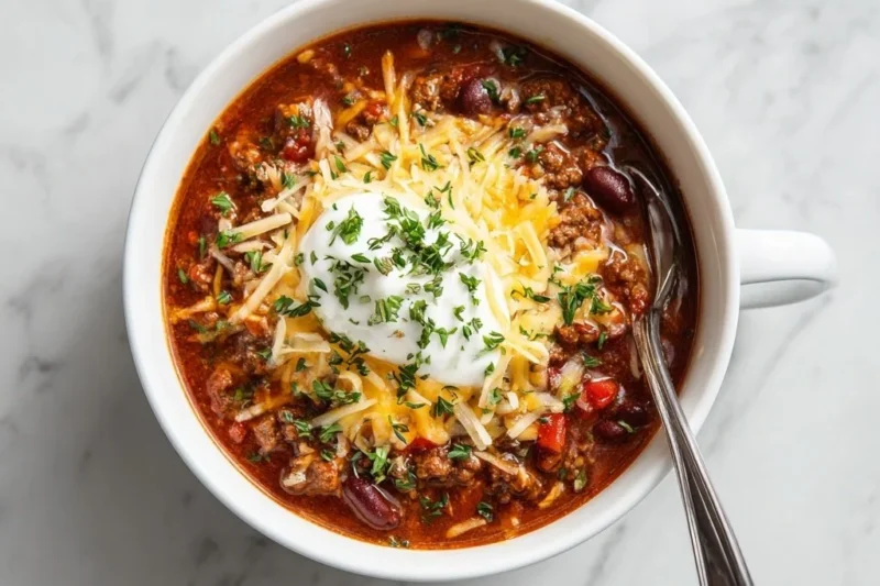 Easy Homemade Chili