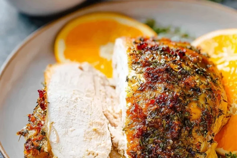 Garlic Butter Turkey Breast