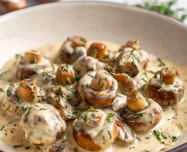 Garlic Mushrooms