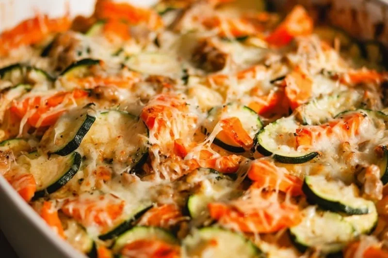 Ground Turkey Sweet Potato Bake