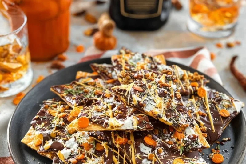 Delicious Halloween Crack recipe with candy and treats