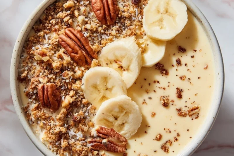 Maple Pecan Smoothie Bowl