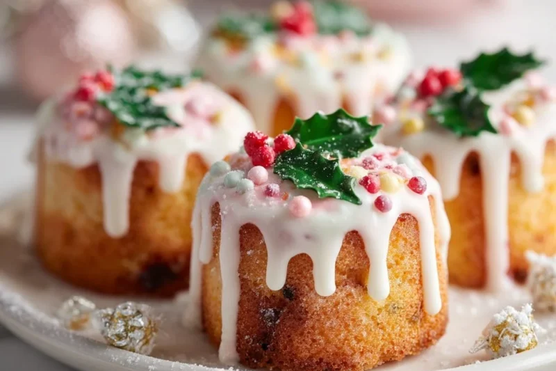 Mini Christmas Cakes