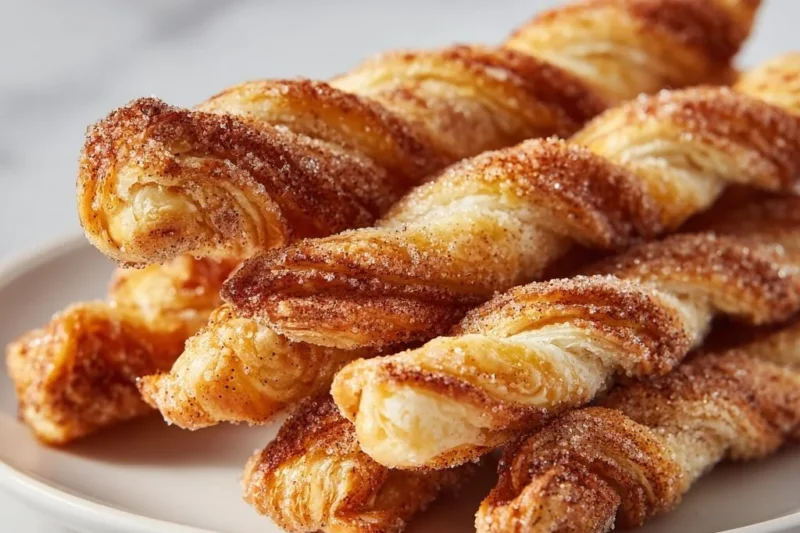 Puff Pastry Cinnamon Twists