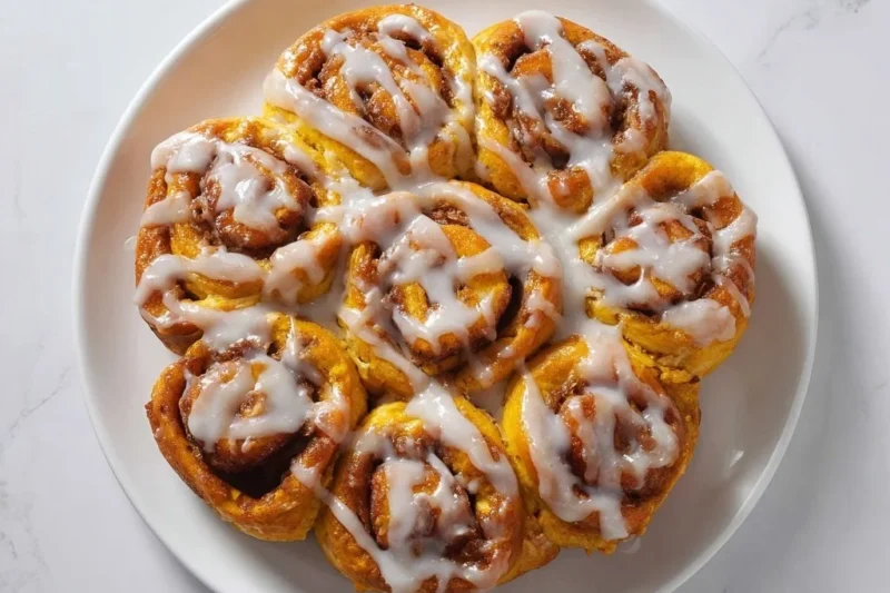 Pumpkin Chai Cinnamon Rolls