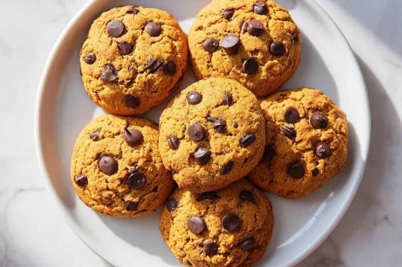 Pumpkin Chocolate Chip Cookies