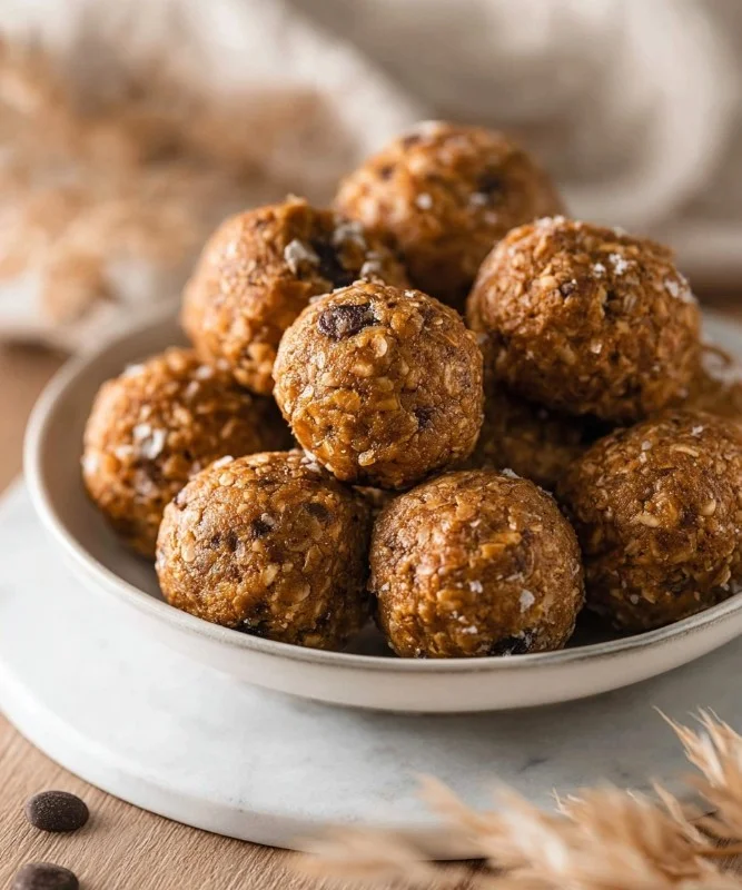 Healthy pumpkin protein balls packed with nutrition and flavor