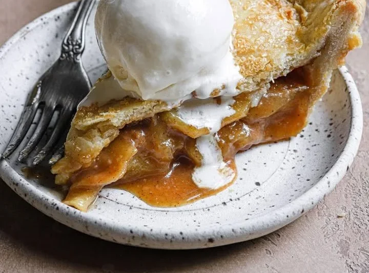 Salted Caramel Apple Pie