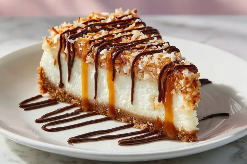 Samoas Cheesecake