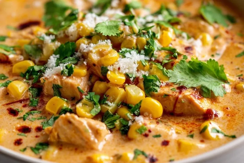 Street Corn Chicken Chili