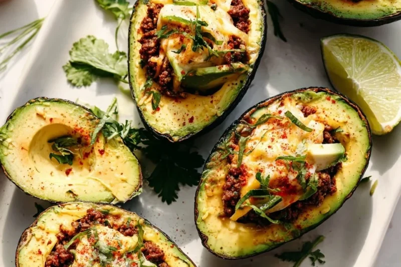 Taco Stuffed Avocados