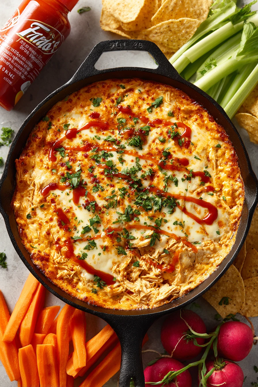 Frank’s Red Hot Buffalo Chicken Dip