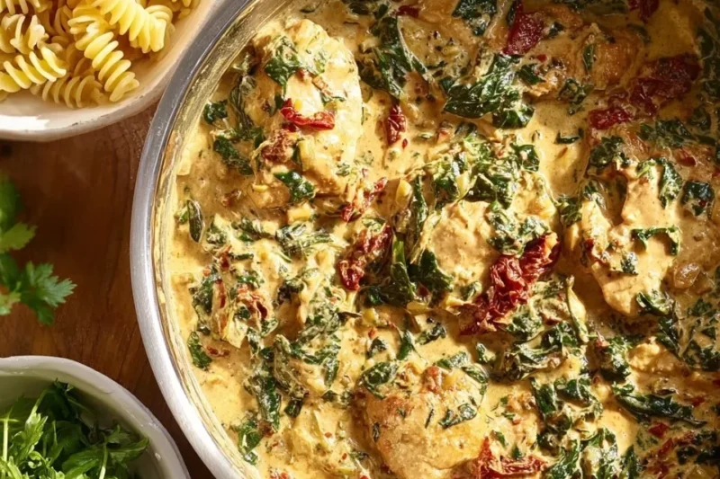 Creamy Tuscan Chicken Pasta