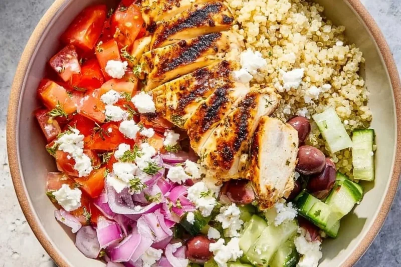 Greek Chicken Bowl