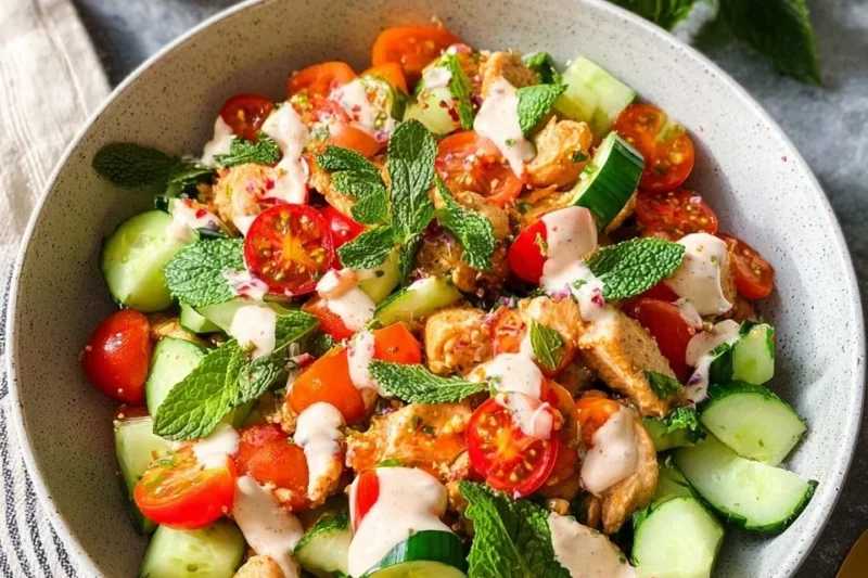 Mediterranean Chicken Bowls