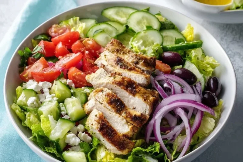 Mediterranean Chicken Salad