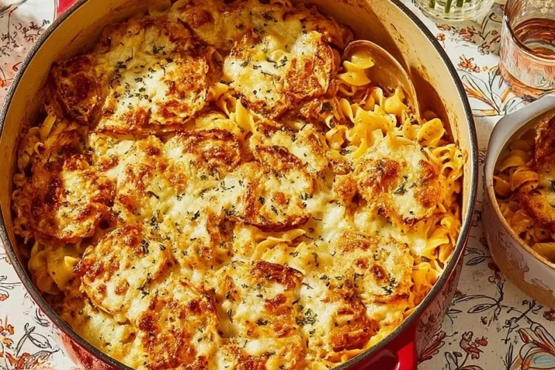 One-Pot French Onion Pasta