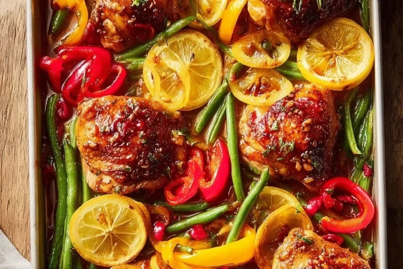 Sheet-Pan Honey Mustard Chicken