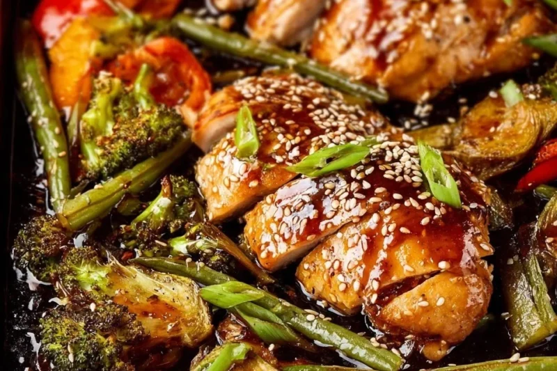 Sheet Pan Teriyaki Chicken