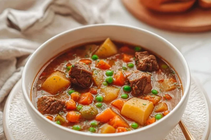 Slow Cooker Vegetable Beef Stew