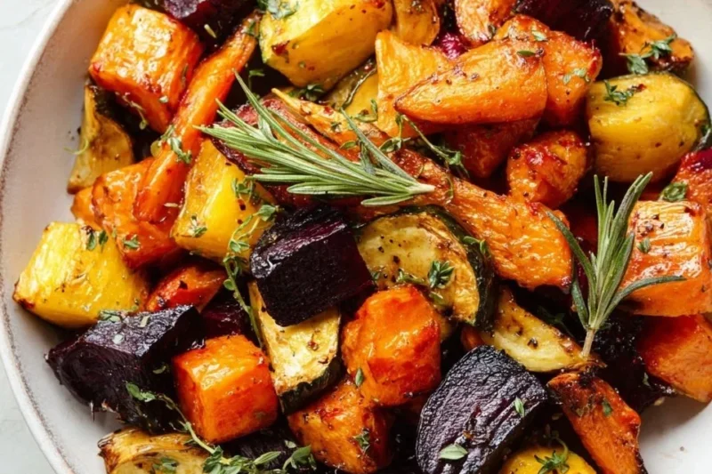 Tender Roasted Root Vegetables