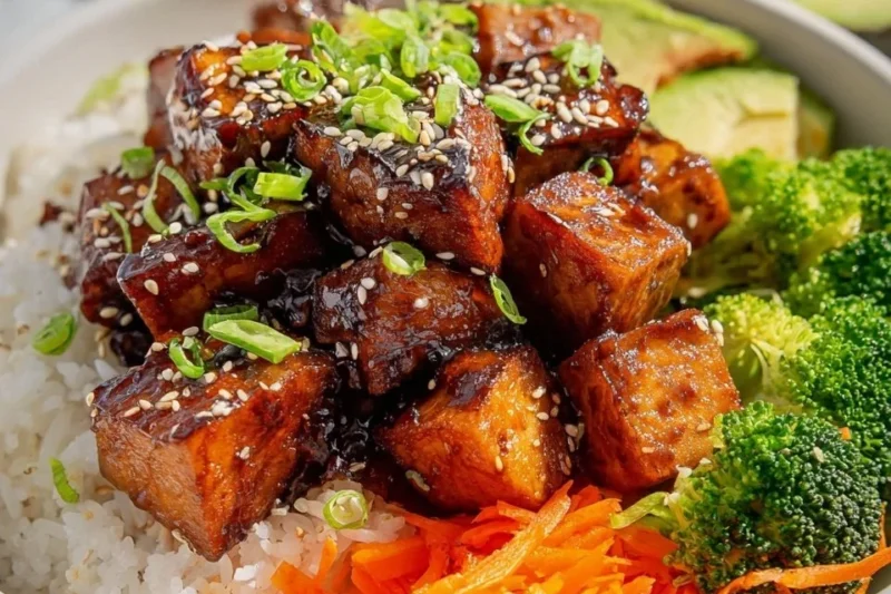 Teriyaki Salmon Bowls