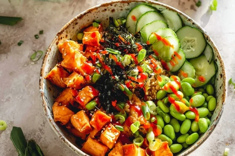Teriyaki Salmon Rice Bowls